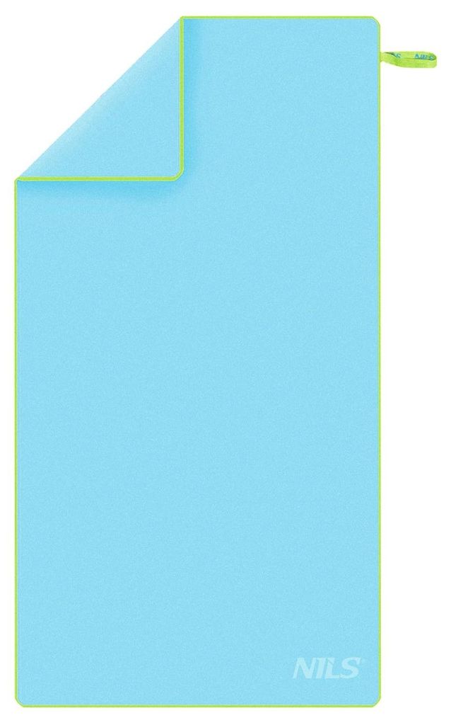 Mikrofaserhandtuch, Blau-Grün, 180x100 cm