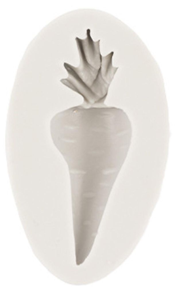 3D-Karottenhasen-Silikonform, lebensmittelecht, Schokoladenform für Fondant-Tortendekoration und Kunstharz, ofen- und spülmaschinenfest, leicht z...