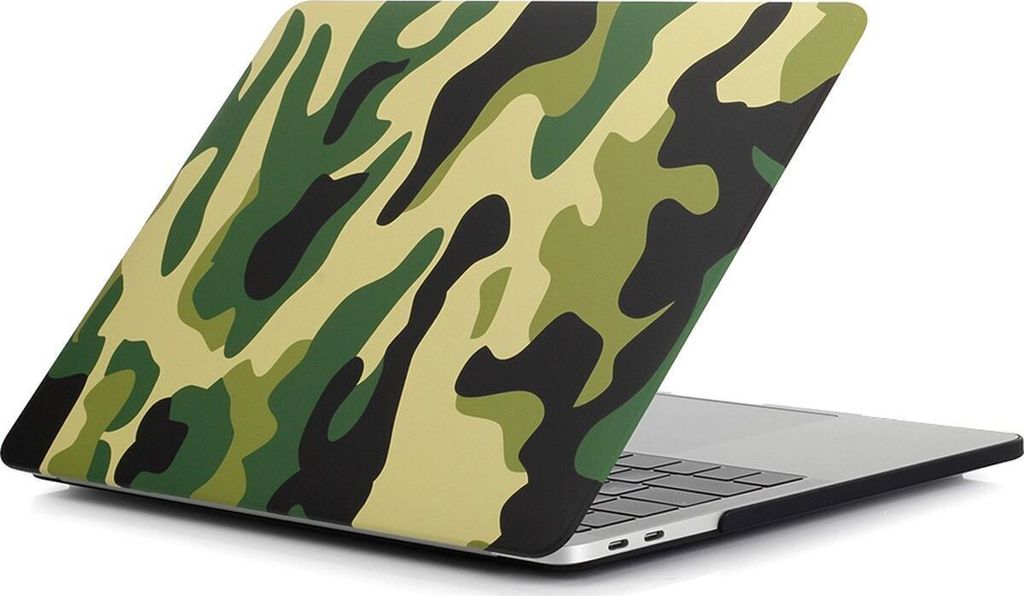 Mobigear Design MacBook Pro 16 Zoll (2021-2026) Hardcase Hülle MacBook Case - Jungle Camauflage - Model A2485 / A2780 / A2991 / A3186 / A3428 / A3429