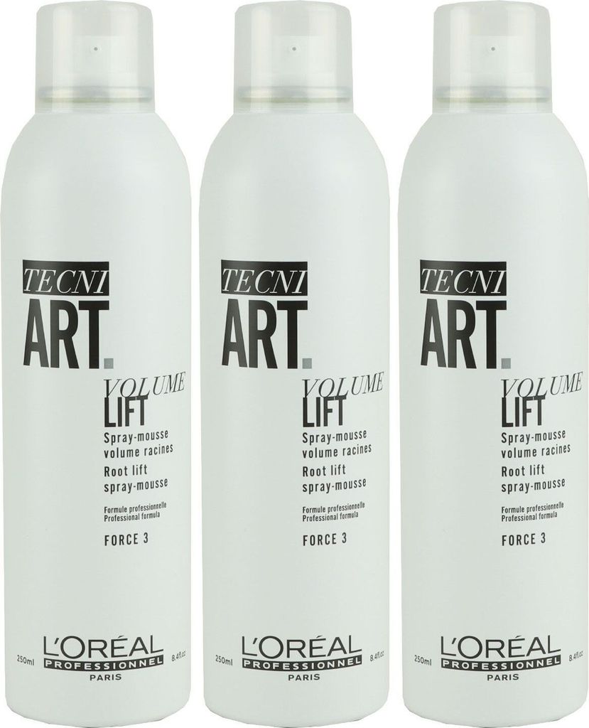 Loreal Tecni. ART Volume Rootlift 3 x 250 ml Ansatzschaum Produktbild 