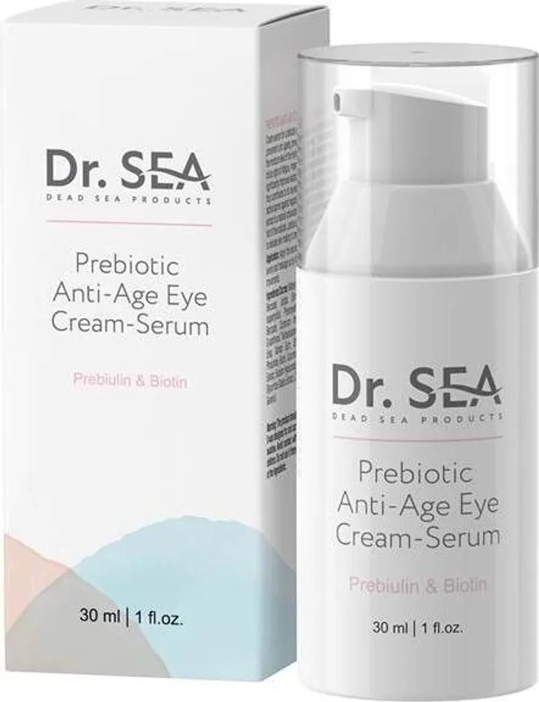 Sérum-crème yeux anti-âge aux prébiotiques - Soin lissant regard 15ml