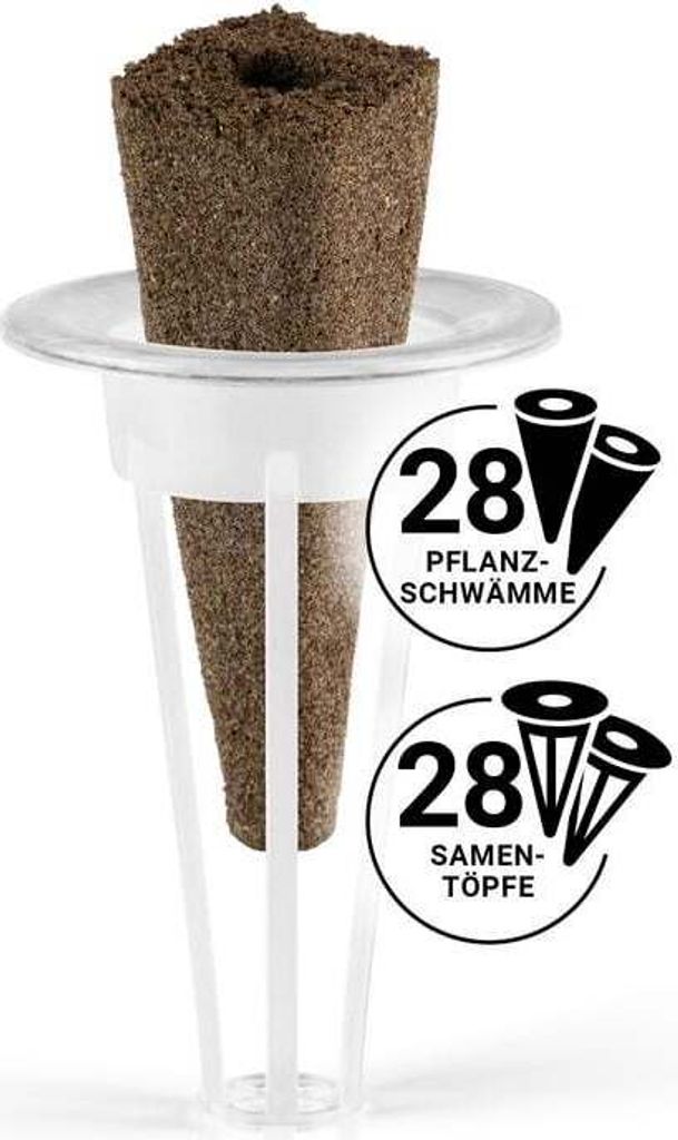 N8WERK Pflanzenanzuchtstation Ersatzset für 28 Pflanzen Produktbild 