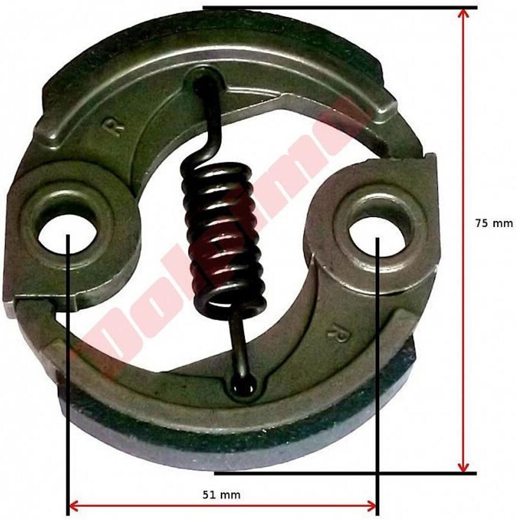 Embrayage Pour Kawasaki Th48 ( 13081-2221 ) Image du produit 