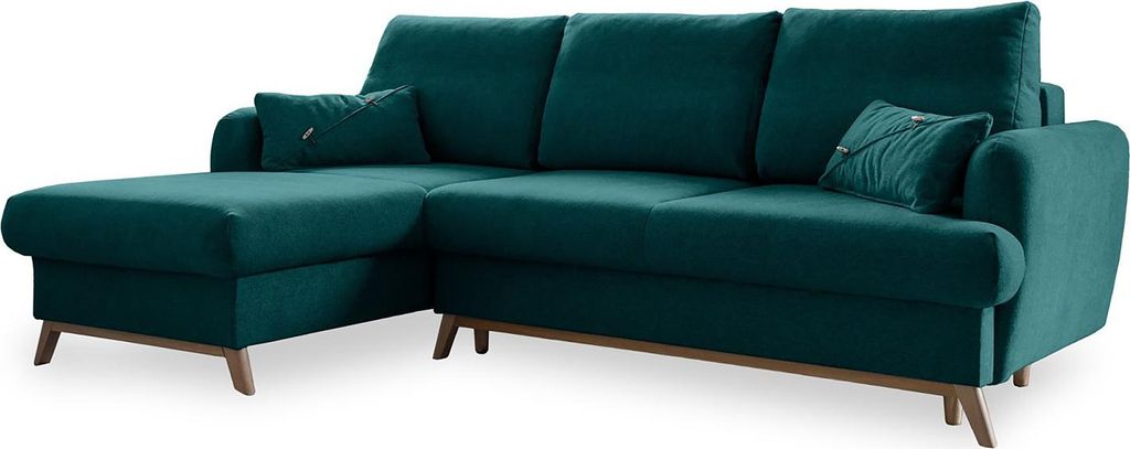 ECKSOFA mit Schlaffunktion - Longchair