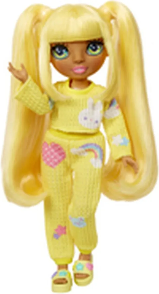 Poupée Bébé Rainbow High Sunny Jaune Idéale pour Imaginer des Histoires
