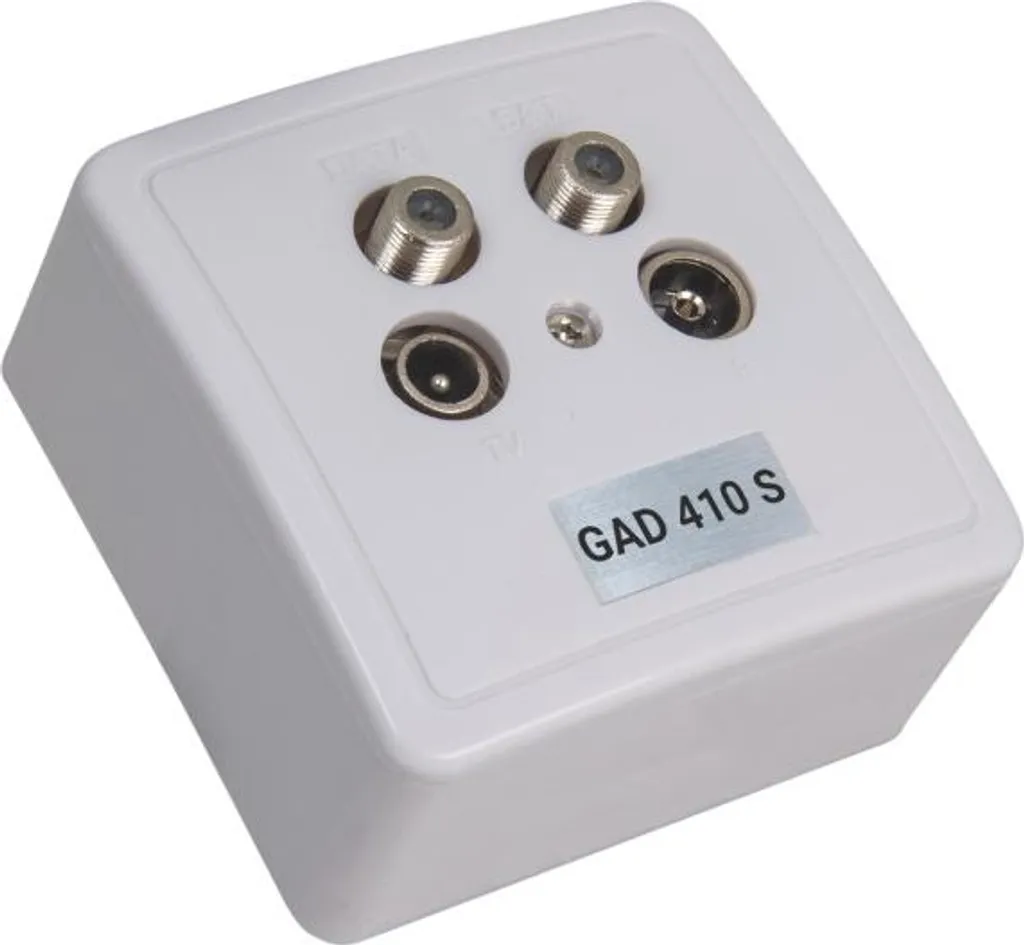 Finissez vos câbles proprement avec le boîtier TRIAX GAD 410 S 4 trous