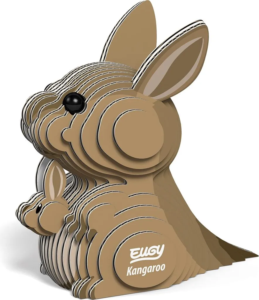 Kit d'artisanat 3D Kangourou 650015 MQ6 maquette en carton