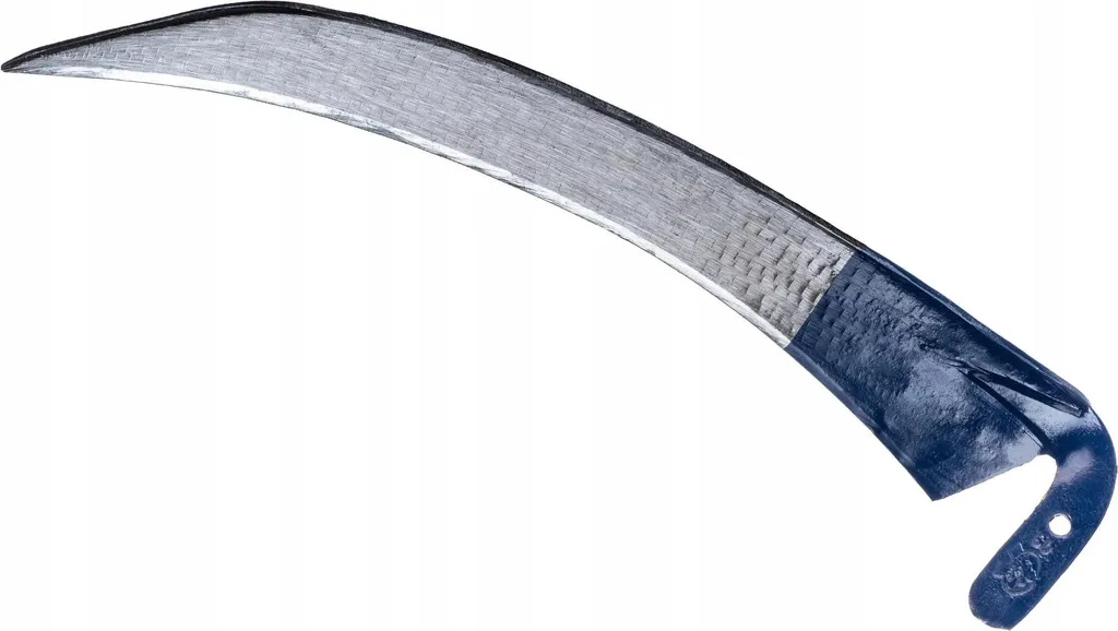 Faucille de jardinage stable lame acier 60 cm pour herbes et fourrage