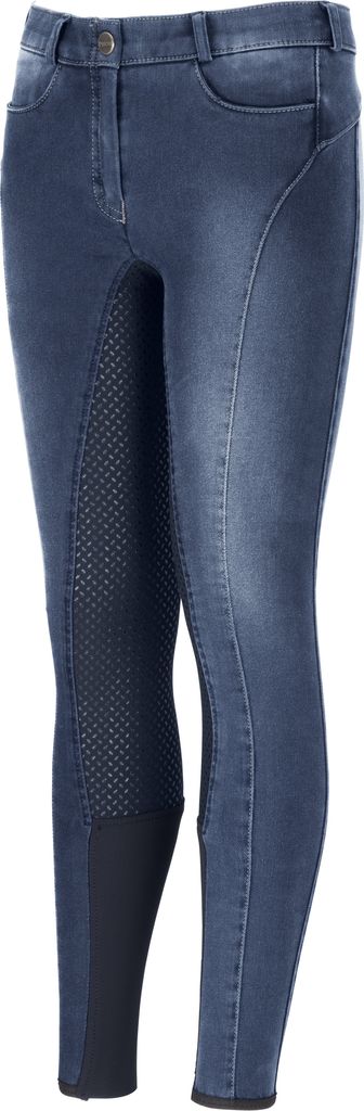 Pikeur TESIA KIDS JE GR Kinder und Jugendliche Hose Ganzbesatz DENIM BLUE HW 2021, Größe:146