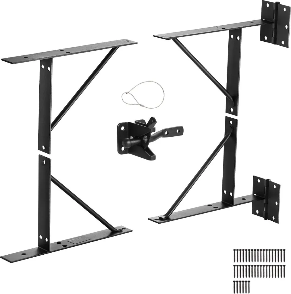 Support d'angle robuste en fer noir pour cadre de porte anti-affaissement