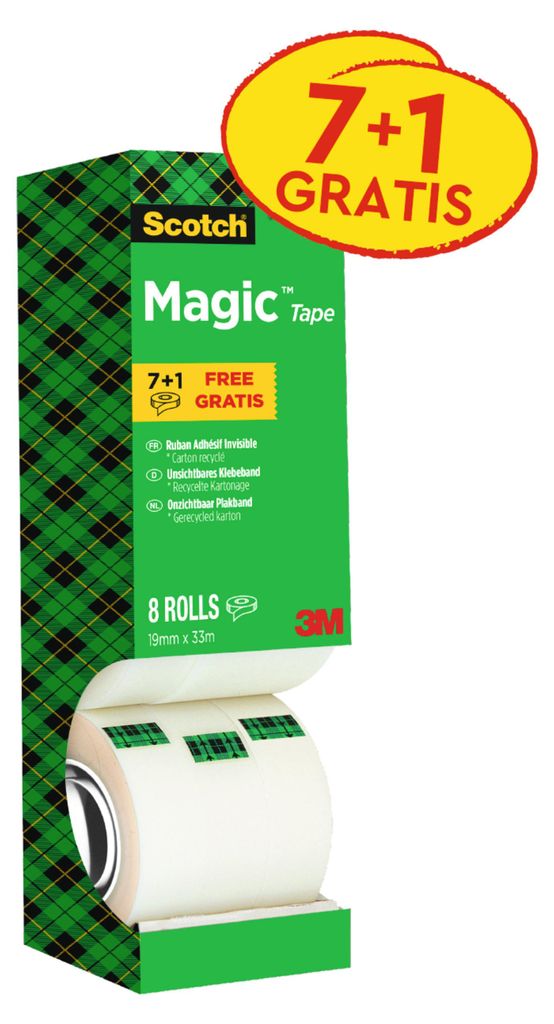 Scotch® Magic™ Unsichtbares Klebeband - Sehr Beständig Produktbild 