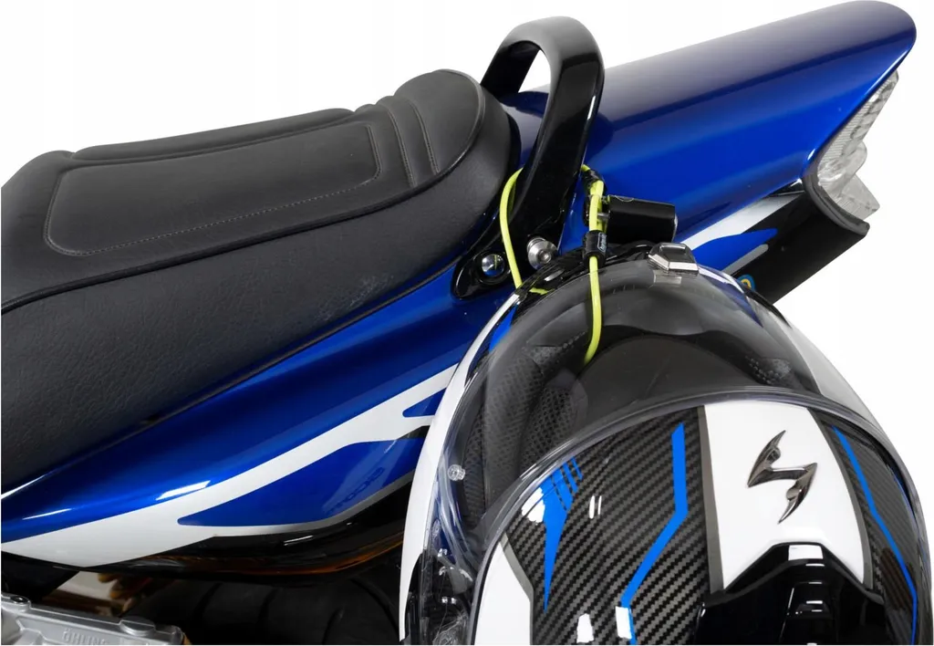 Fixation de Sécurité Casque Hartmann Lock pour Moto à Code Programmable