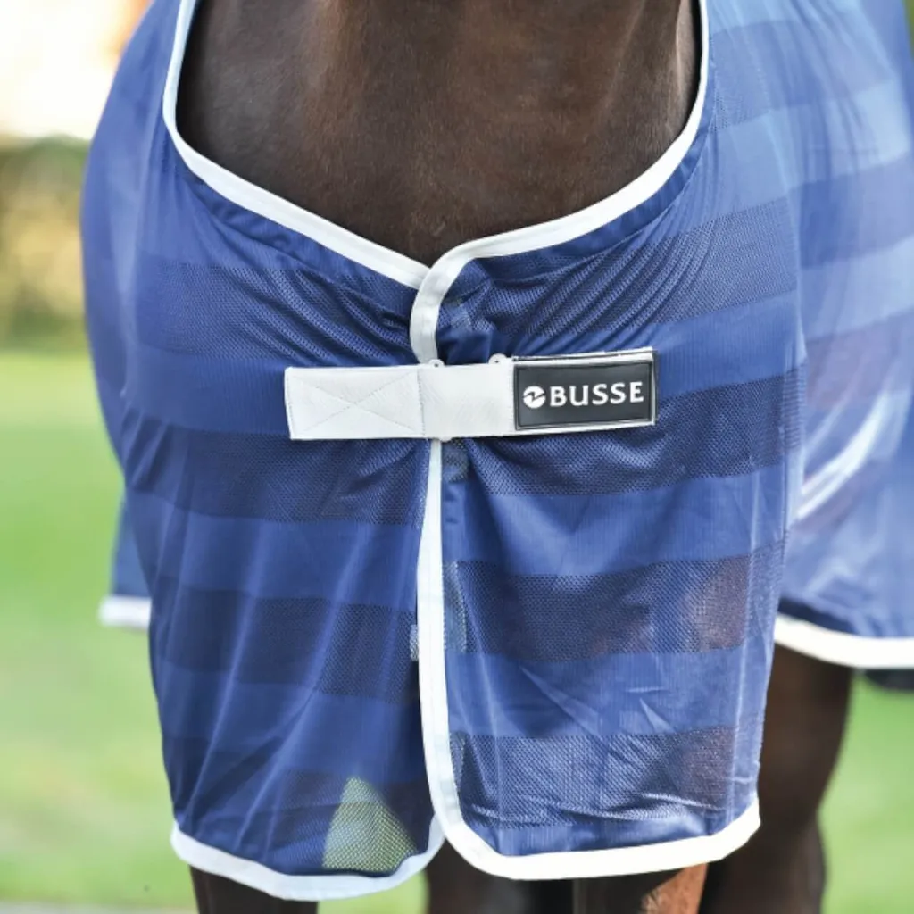 Busse transport fly rug STRIPE navy (argento), Busse_17_dimensioni:165 - 5