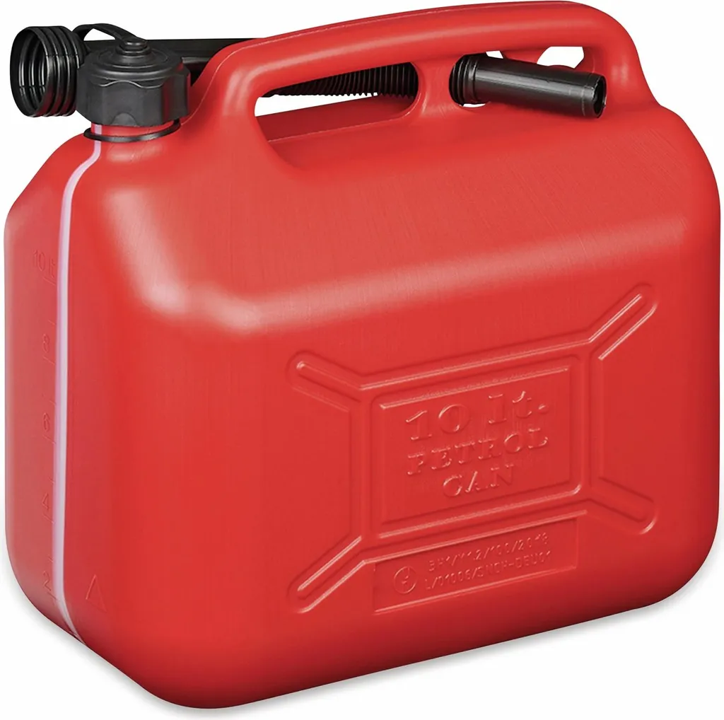 Tanica IWH 87695 Rossa: La Tua Scorta Sicura di Carburante 10L