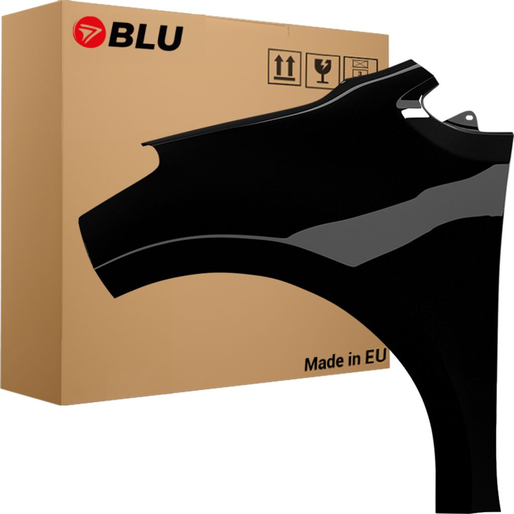 BLU Kotflügel Passend für Volkswagen UP! LC9X Links Schwarz Produktbild 
