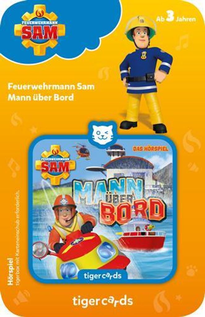 tigercard - Feuerwehrmann Sam: Mann über Bord - Tigermedia Produktbild 