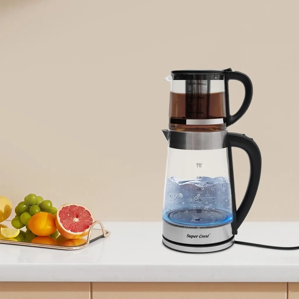 Bouilloire 2,5L avec arrêt automatique et protection marche à sec