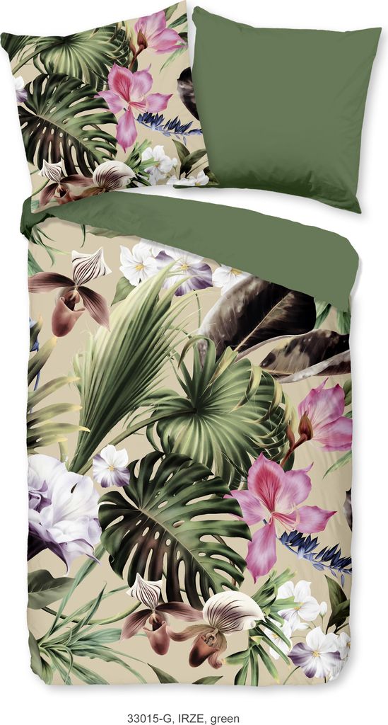 Duvet cover Good Morning 135x200 + 1* 80x80 cm - leaves