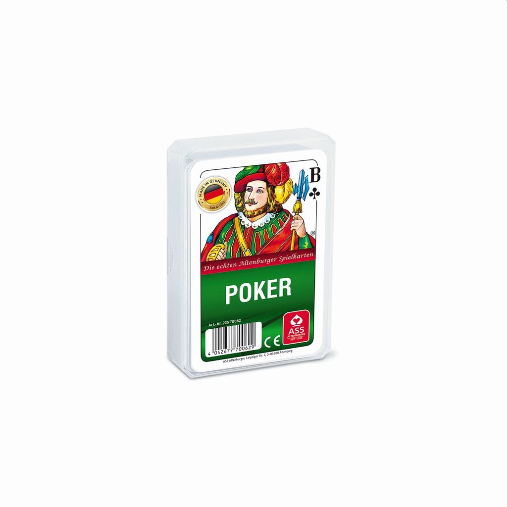 ASS 22570062 Karty do gry w pokera (zdjęcie francuskie) Zdjęcie produktu 