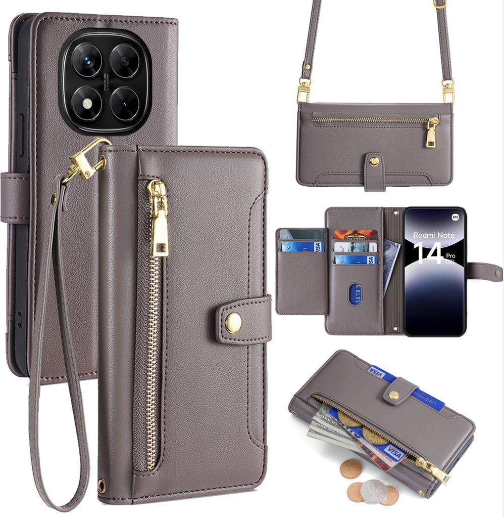 Handykette Xiaomi Redmi Note 14 Pro 5G Hülle mit Band Produktbild 