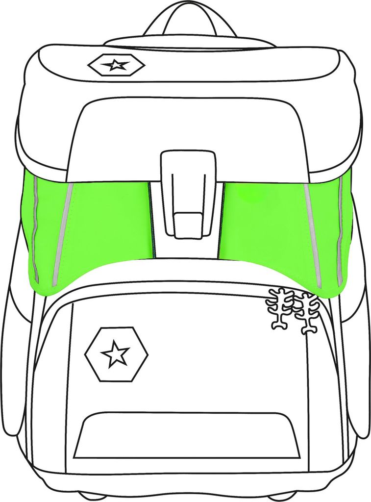 Step by Step Ranzen-Zubehör Neon Pull-Over für alle Modelle Produktbild 