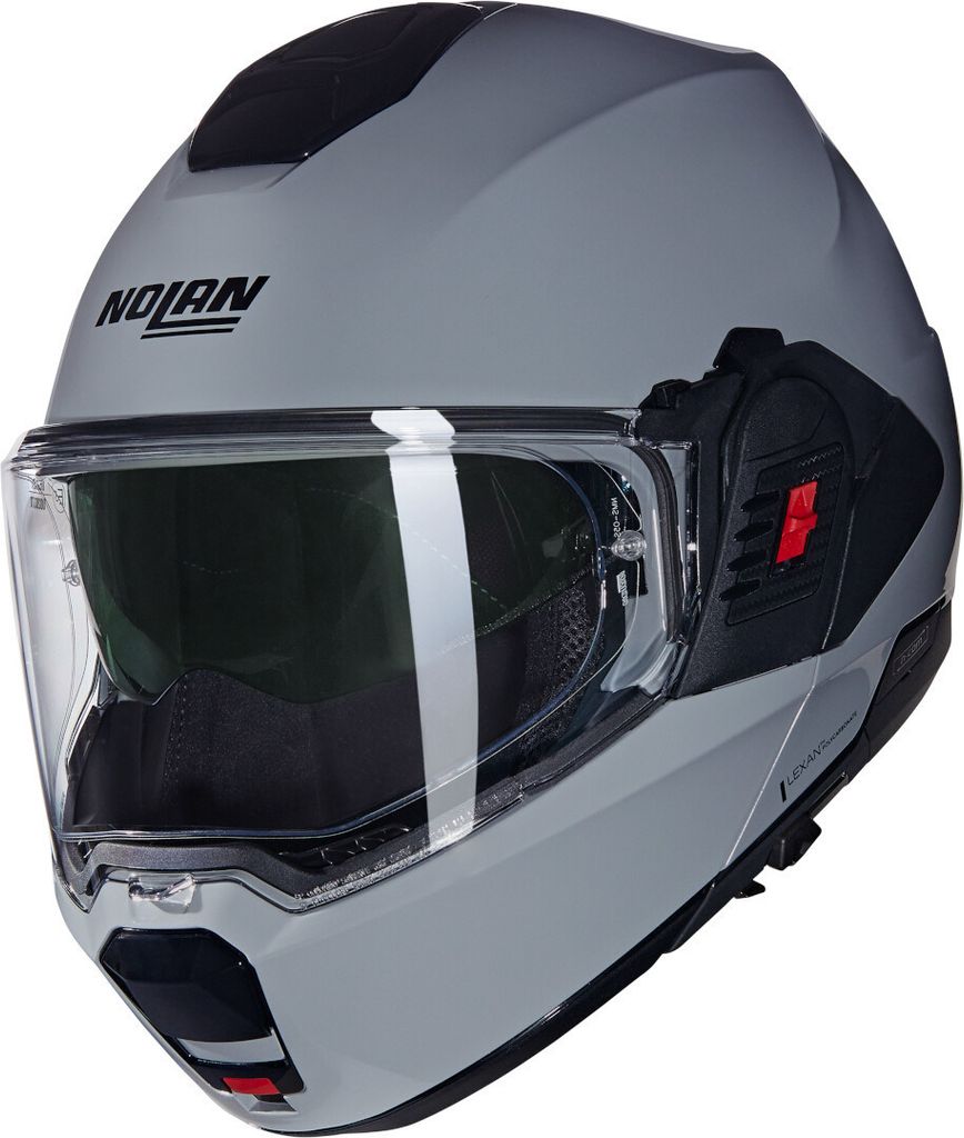 Nolan N120-1 Classico N-Com Klapphelm, grau, S (56)