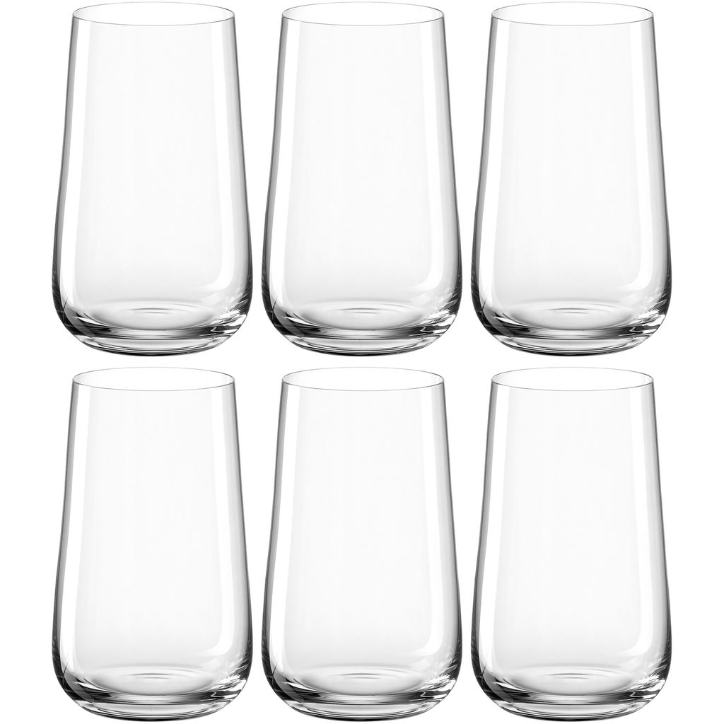 LEONARDO 066417, Transparent, Glas, 6 Stück(e), Kegel, Produktbild 