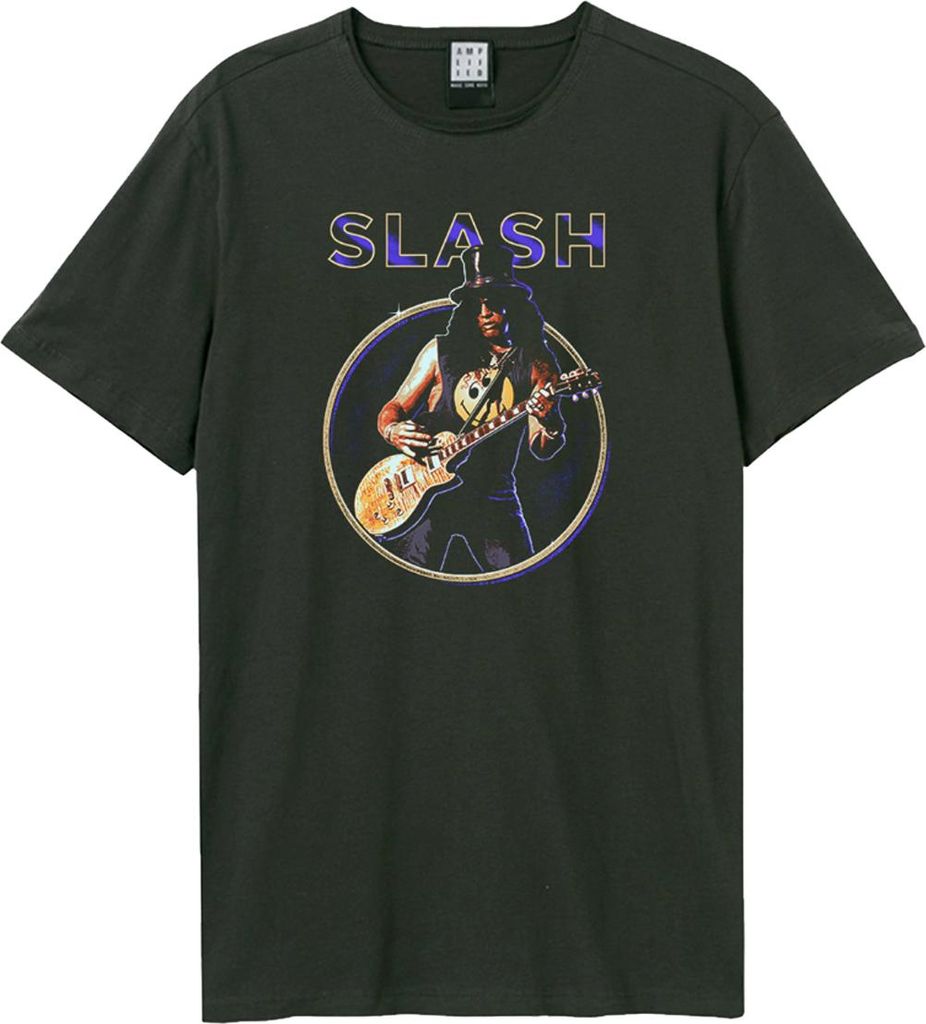 Amplified - "Solo" T-Shirt für Herren/Damen Uni GD2873 (L) (Holzkohle)