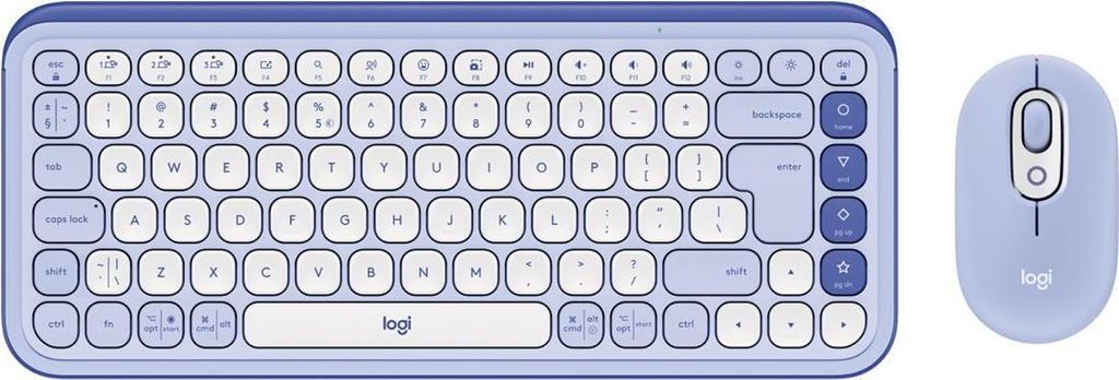 Logitech POP ICON COMBO - LILAC - US INT'L - INTNL-973 Produktbild 