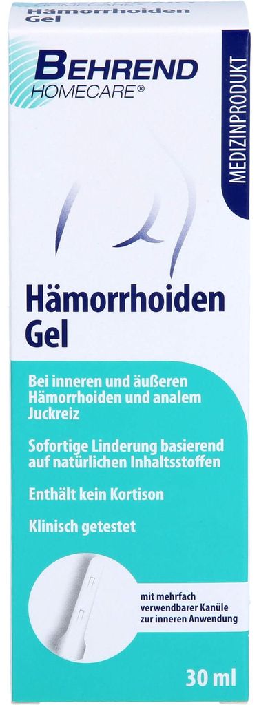Behrend Hämorrhoiden Gel bei inneren & äußeren Produktbild 
