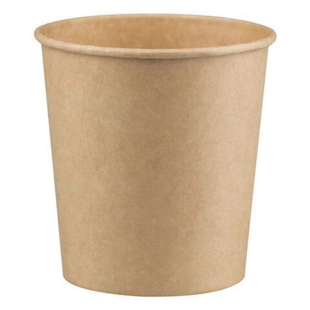 50x Suppenbehälter Suppenbecher aus Kraftpapier braun 26oz Produktbild 
