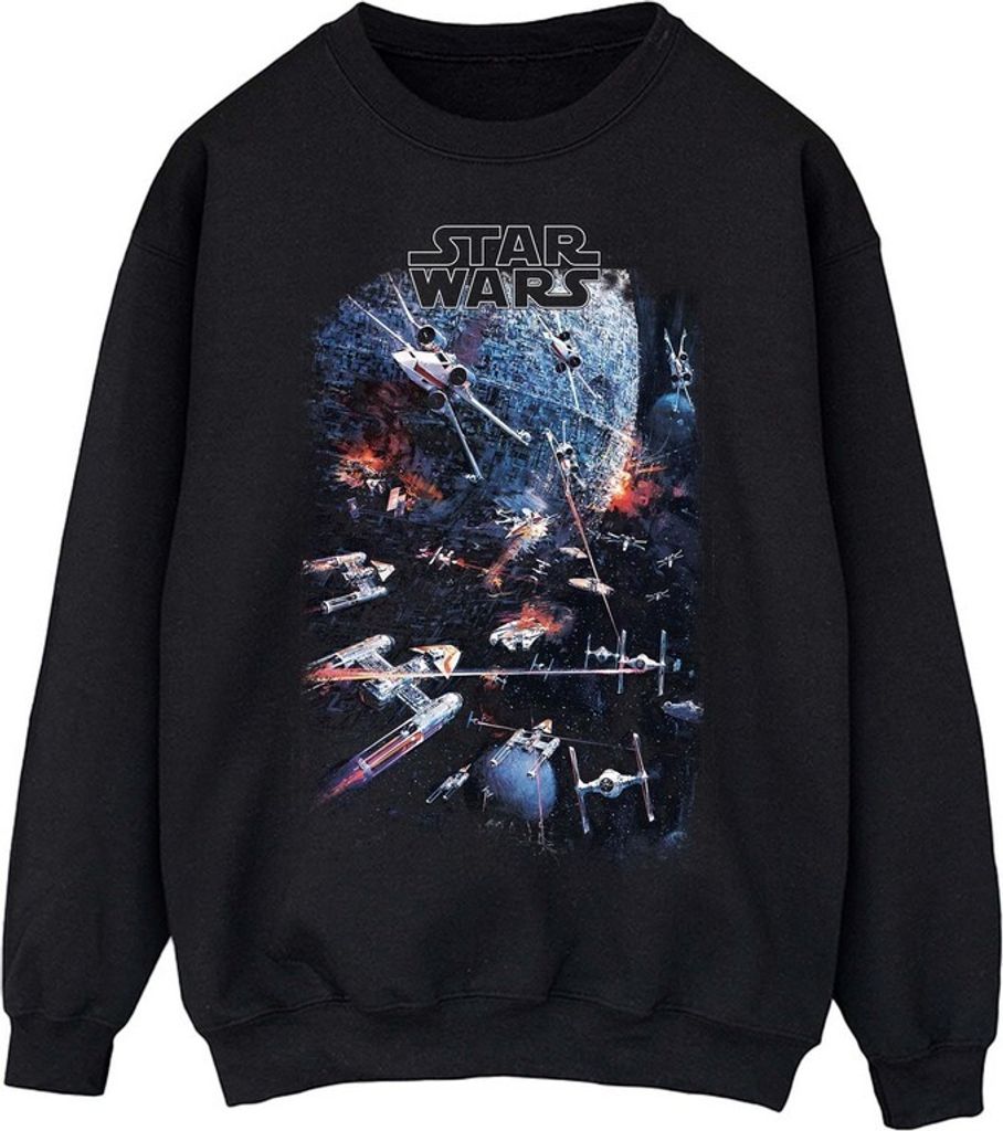 Star Wars - "Universe Battle" Sweatshirt für Herren BI2082 (M) (Schwarz)
