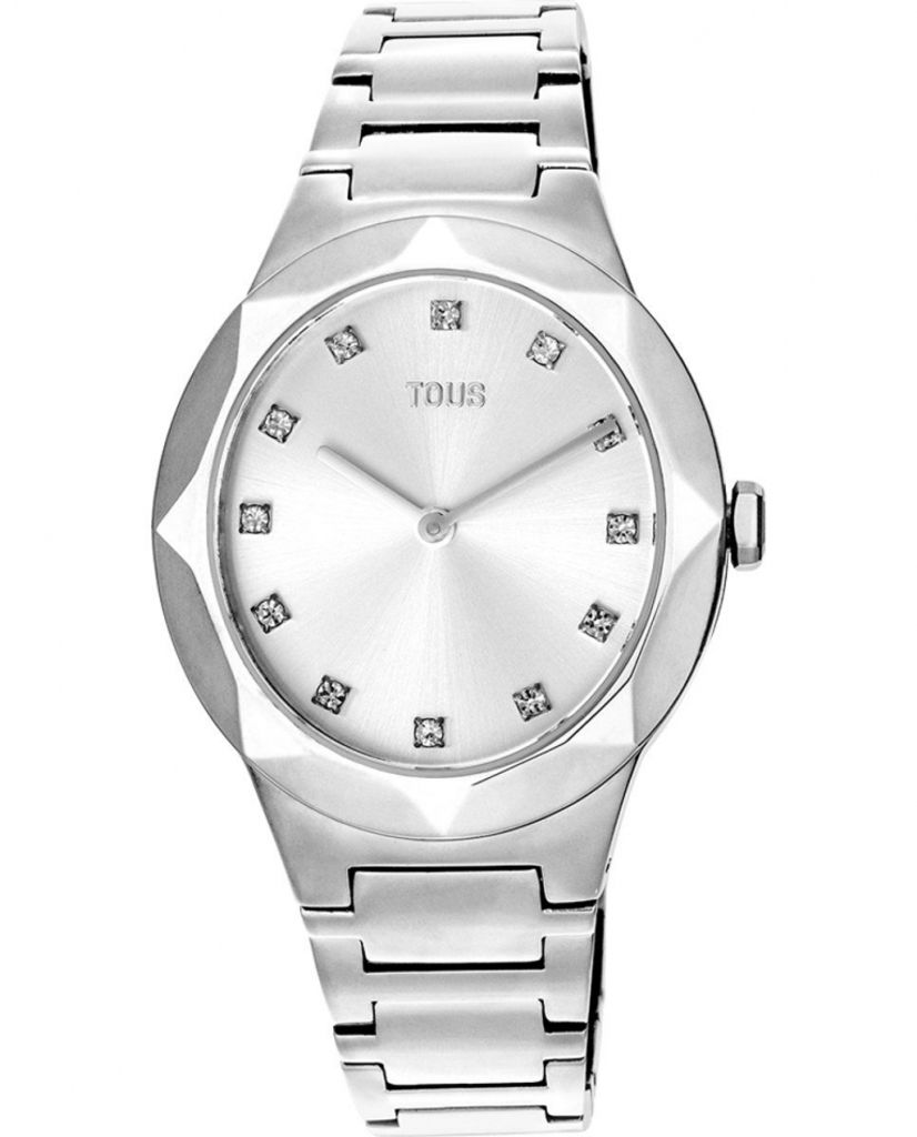 Damen Uhr TOUS 200351054 silber Fashion