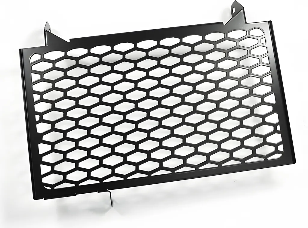 Grille de Radiateur Moto ZIEGER Pro Suzuki SV 650 Noir en Aluminium