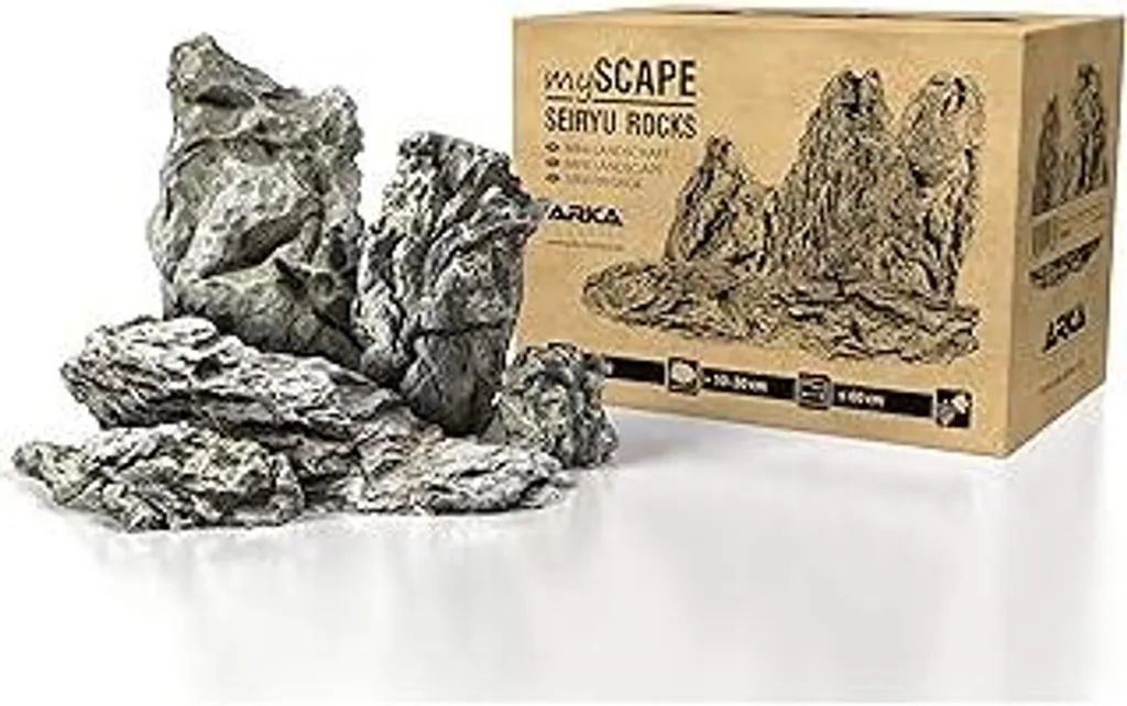 Pietre Seiryu ARKA mySCAPE 5kg | Hardscape Professionale per Iwagumi