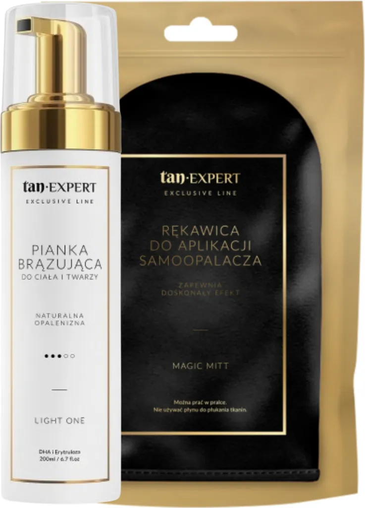 Mousse Autobronzante Hydratante TanExpert Light One 200ml et son Applicateur