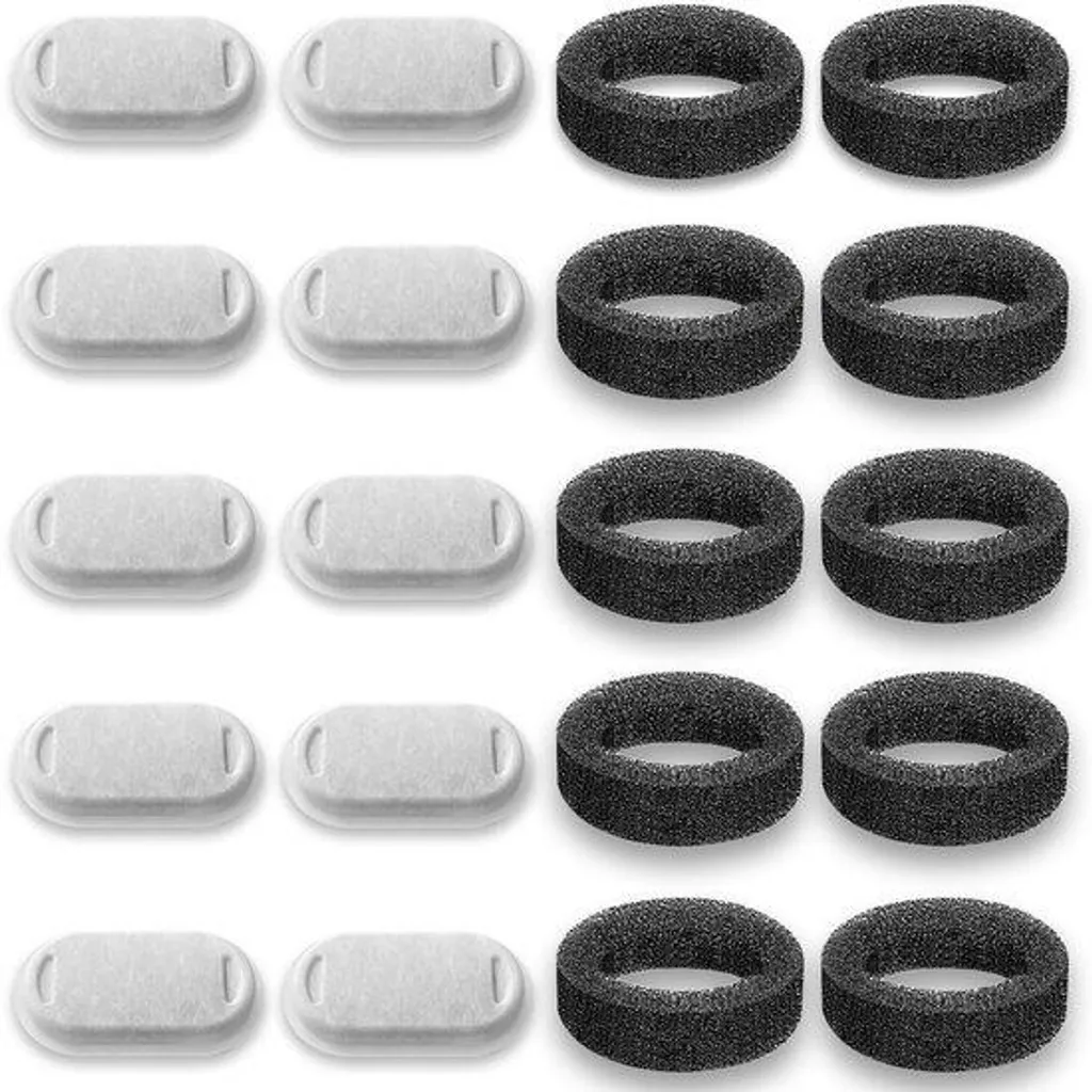 Pack 10 Filtres pour Fontaine Chat Inox : Eau Fraîche et Purifiée