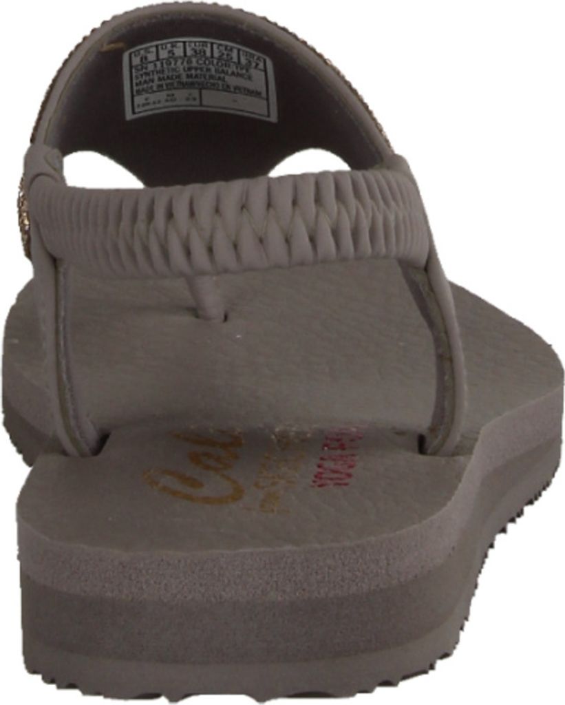 Skechers Damen Sandalette in Grau, Größe 40 Produktbild 11