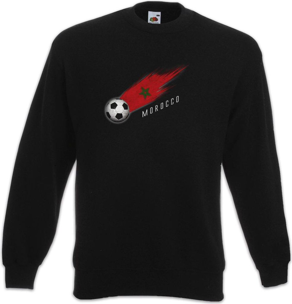Urban Backwoods Morocco Football Comet I, Sweatshirt, Farbe: Schwarz, Größe: 3XL