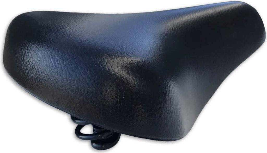 Fahrradsattel ABi Comfortsattel Evo schaum mit Sattelkloben schwarz