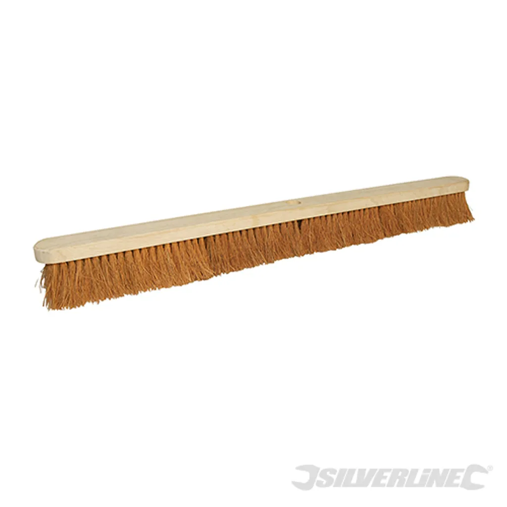Scopa da Giardino Silverline 395009 - Cocco Naturale 90cm - 1