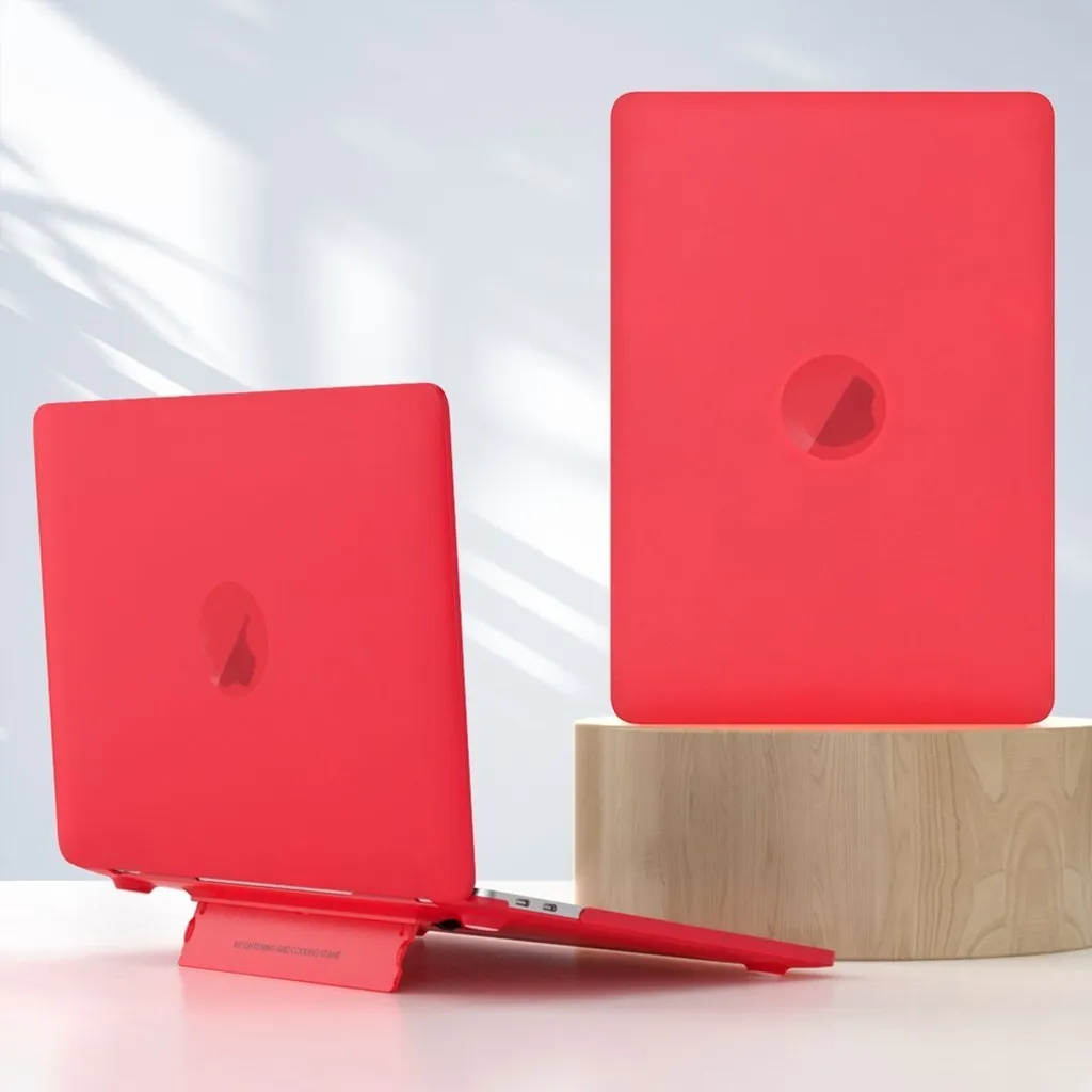 Cover Rossa Smerigliata MacBook Air 15 2023 | Look Premium e Protezione