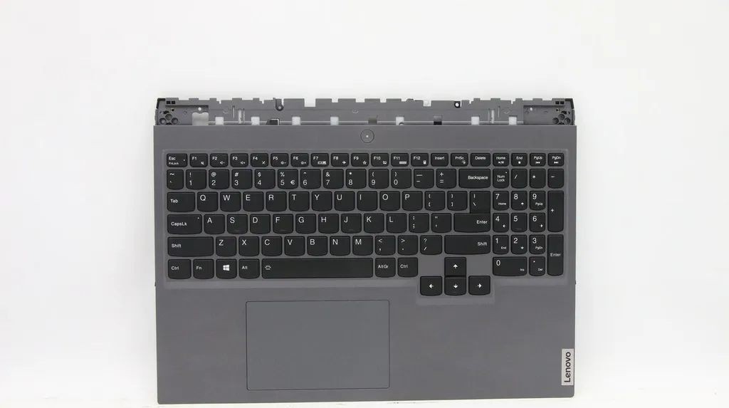Réparation clavier Lenovo Legion 82JD SG : kit Upper Case Euro English