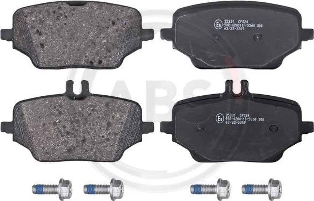 Plaquettes de frein A.B.S. 35331 pour Mercedes GLE V167 OE 4204202