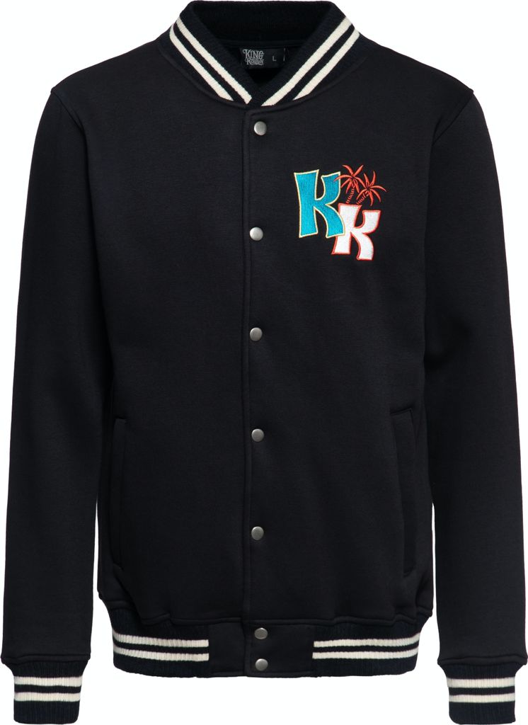 King Kerosin College Jacke - Tiki Surfers 4XL