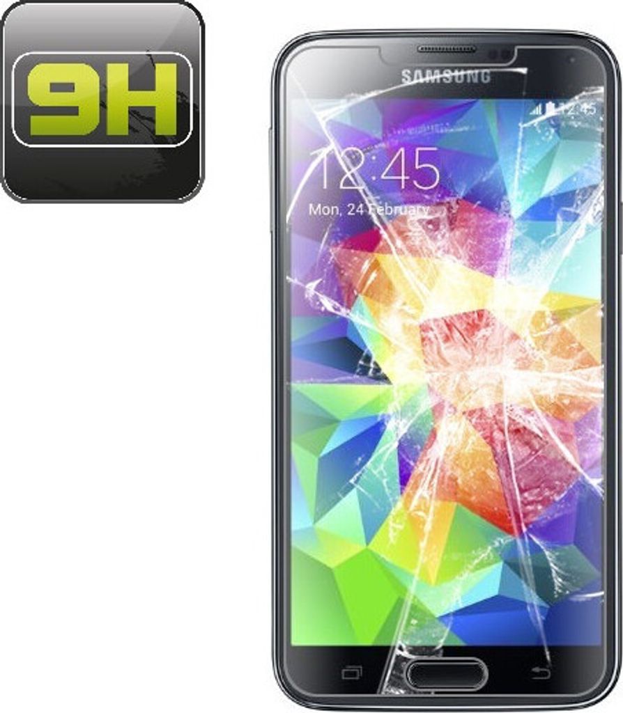 6x 9H Hartglasfolie für Samsung Galaxy S4 Mini Panzerfolie Displayglas HD KLAR Panzerglas Schutzfolie