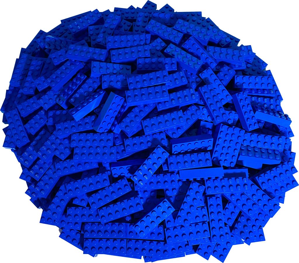 LEGO 2x6 Steine Bausteine Blau - 2456 NEU! Menge 25x