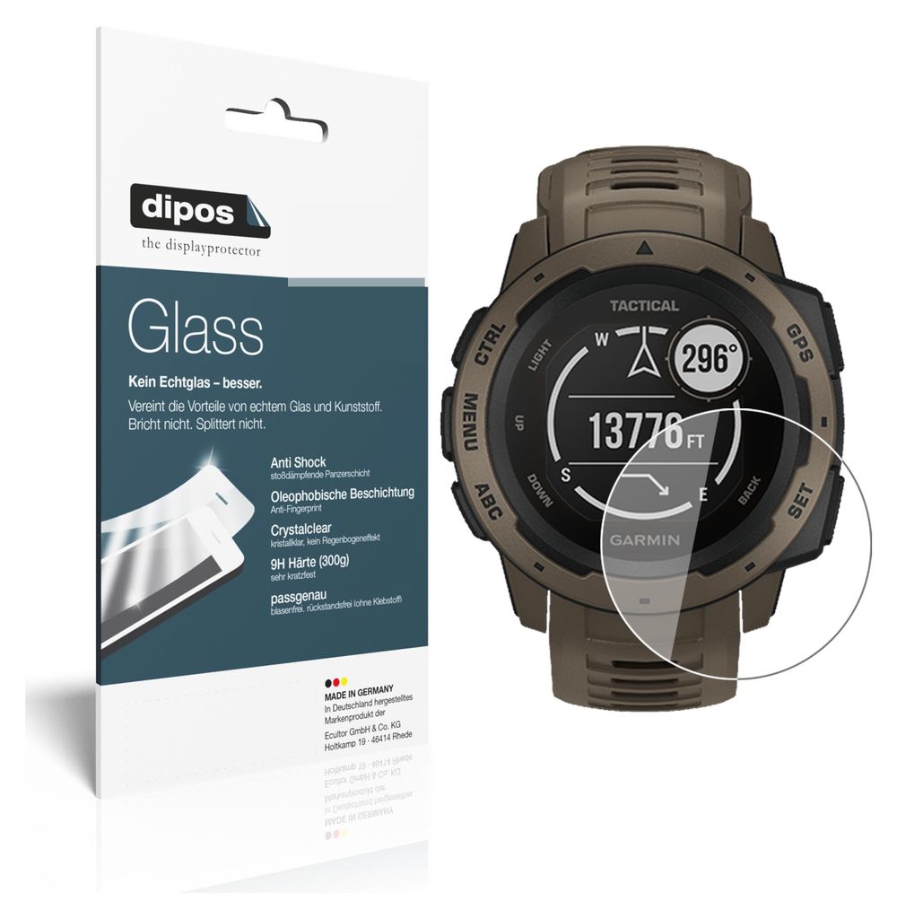 2x ochranná fólia pre Garmin Instinct Tactical Edition - Obrázok produktu 
