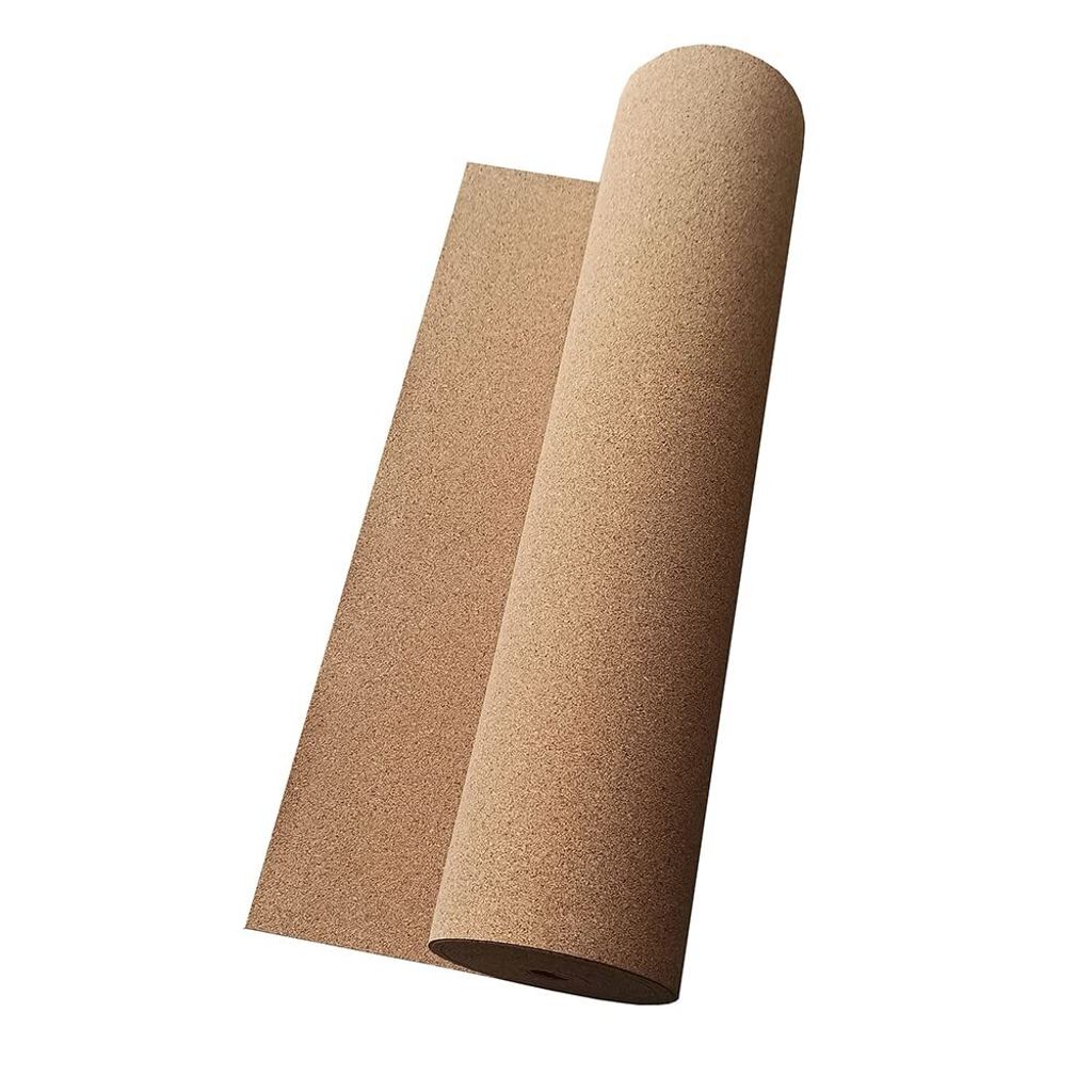 Korkplatte Trittschalldämmung Meterware Größe 1 Stück = 1 Meter Kork Rolle 2mm 3mm 4mm 6mm 8mm 10mm (5mm)
