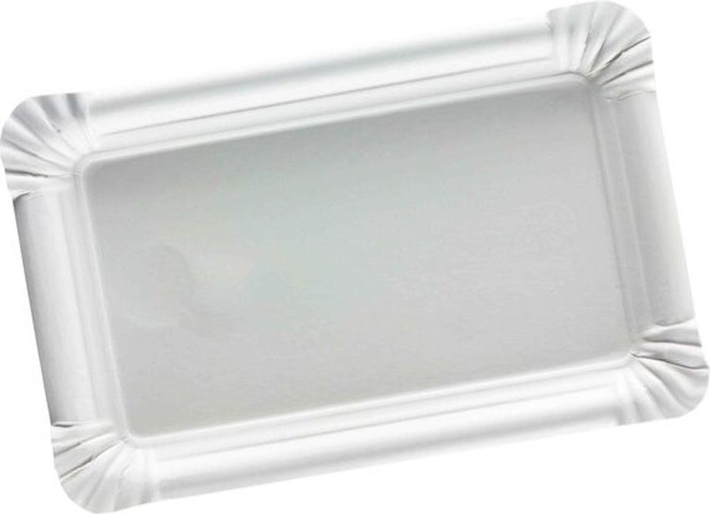250x Pappteller 32 1/2 | 16 x 23 cm fettdicht